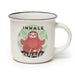 Legami - Puccino Mug, New Bone China Mug, Sloth, Good Morning Collection, Capacity 350 ml, Dishwasher Safe, Microwave Safe