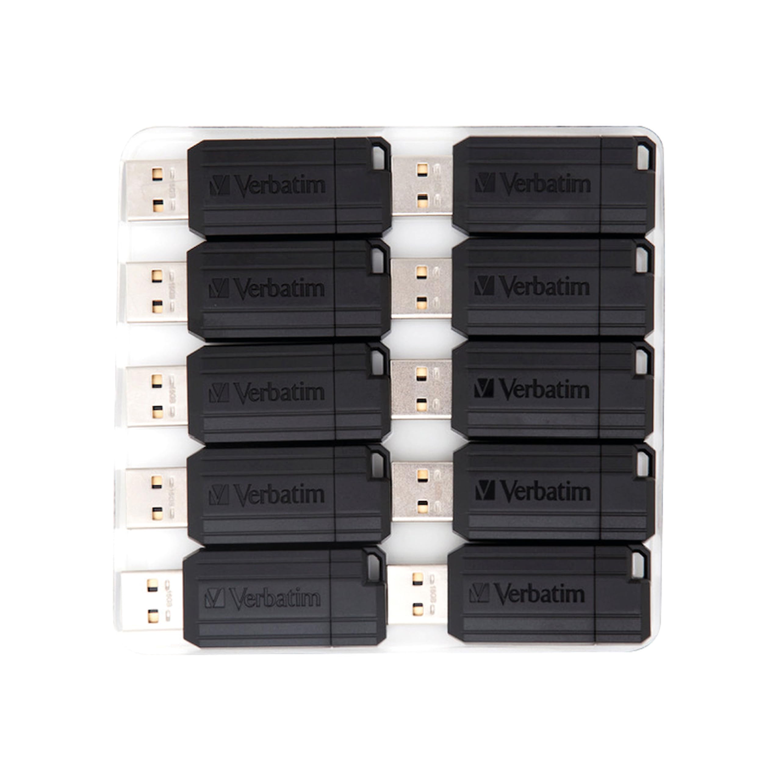 Verbatim Pinstripe USB Drive 16GB Black