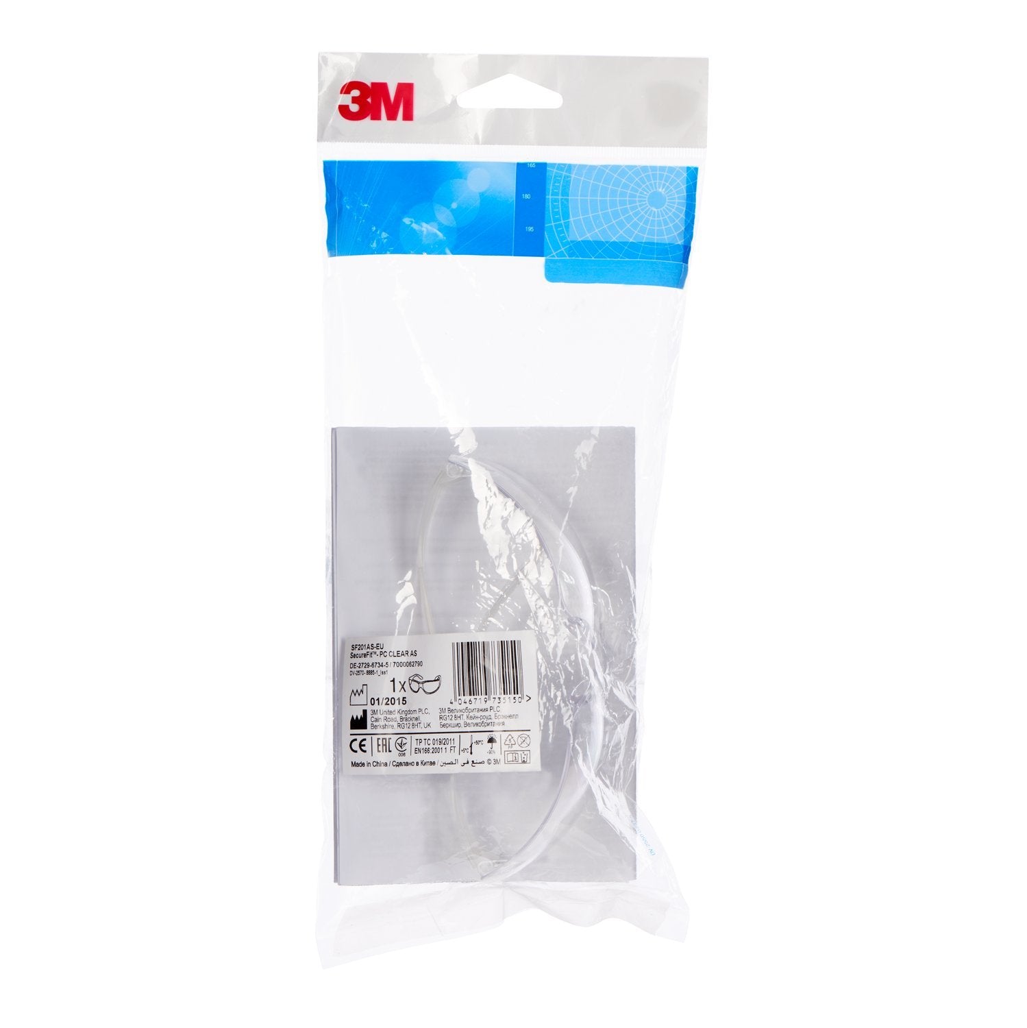 3M Securefit Protective Eyewear Clr
