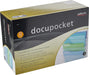 Deflecto - Clear Acrylic Wall Mounted A4 Unbreakable Docupocket Stackable Literature File Holder, Pack of 3 Plastic Document Holders - Transparent, Clear