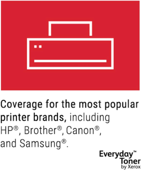 Everyday by Xerox Cyan Toner compatible with HP 304A (CC531A), Standard Capacity