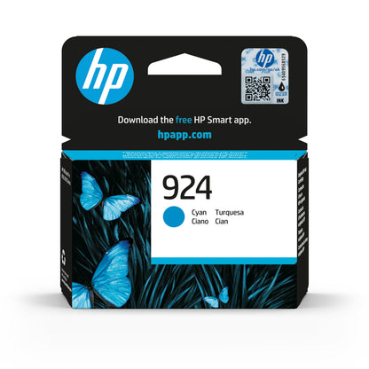 HP 924 Cyan Ink Cartridge (4K0U3NE