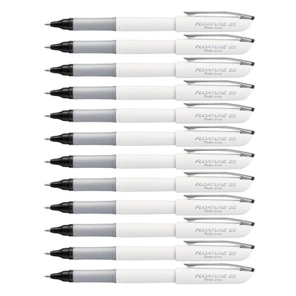 Pentel Floatune R/Ball 0.8 Blk Pk12