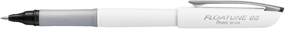 Pentel Floatune R/Ball 0.8 Blk Pk12