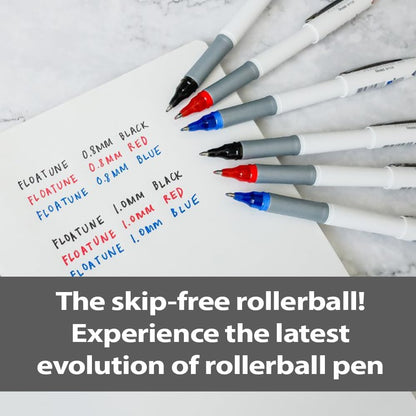 Pentel Floatune R/Ball 0.8 Blk Pk12