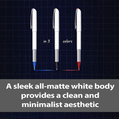 Pentel Floatune R/Ball 0.8 Blu Pk12