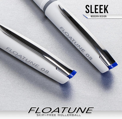 Pentel Floatune R/Ball 0.8 Blu Pk12