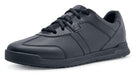 Shoes for Crews Freestyle II, Shoes for Men with Slip Resistant Outsole and Trip Protection, Water Repellent Men's Trainers, Vegan Black