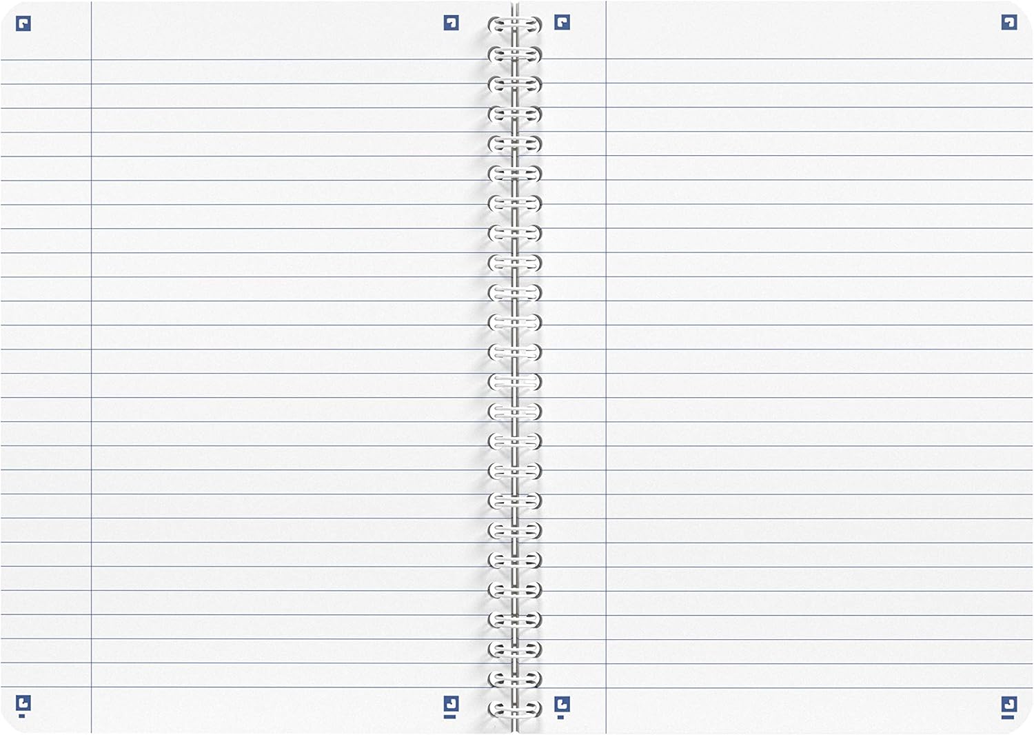 Oxford 5 x A5 Spiral Notebook Ruled Good for the Environment 90 Sheets