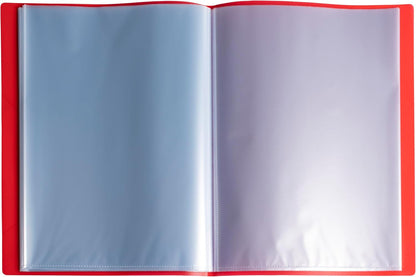 Exacompta - Ref 78520E - Pack of 5 Opak Recycled Document Sleeves - 20 Grained Pockets - 40 Sheets - for A4 Size - Semi-Opaque 4/10th Cover - 5 Assorted Colours