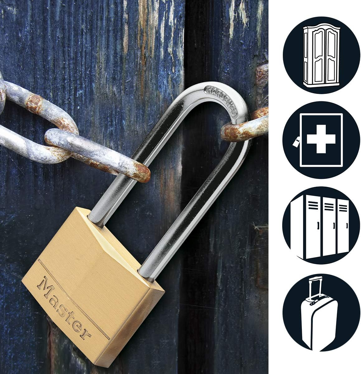 Masterlock 30Mm P/Lock 64Mm Shackle