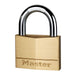 Master Lock 60Mm Brass Padlock 2Keys