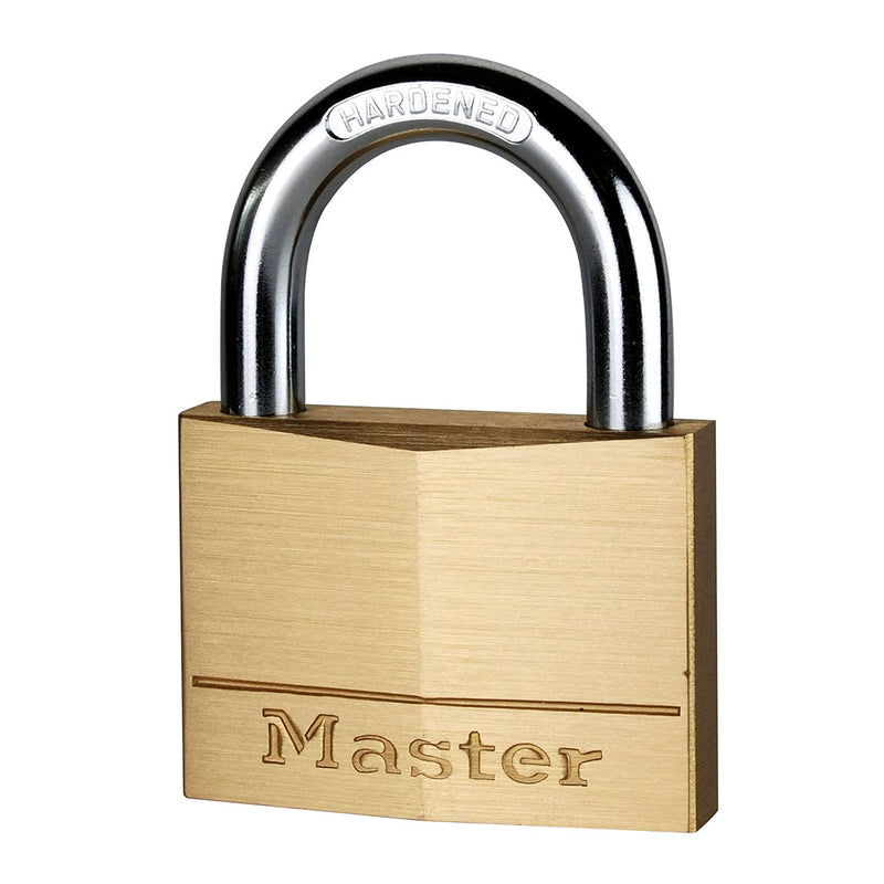 Master Lock 60Mm Brass Padlock 2Keys