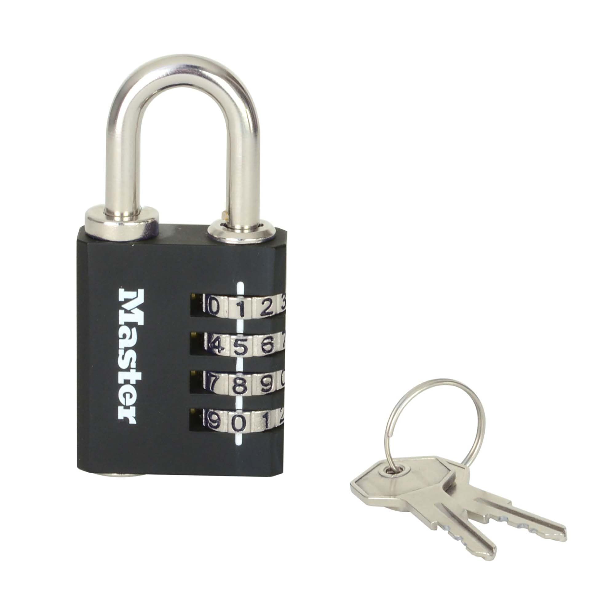 Master Lock Comb Padl +Override Key