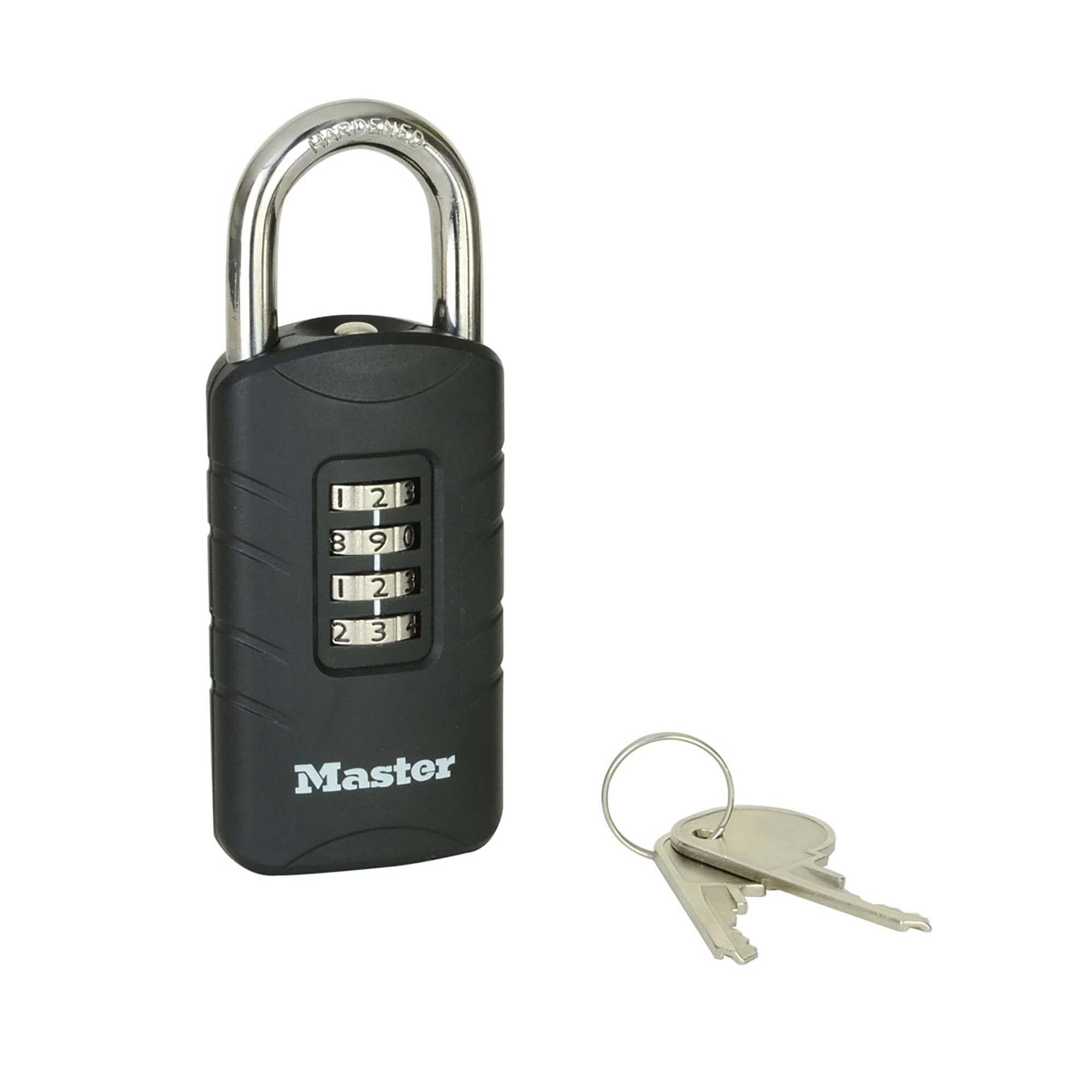Master Lock Comb Padl + Override Key