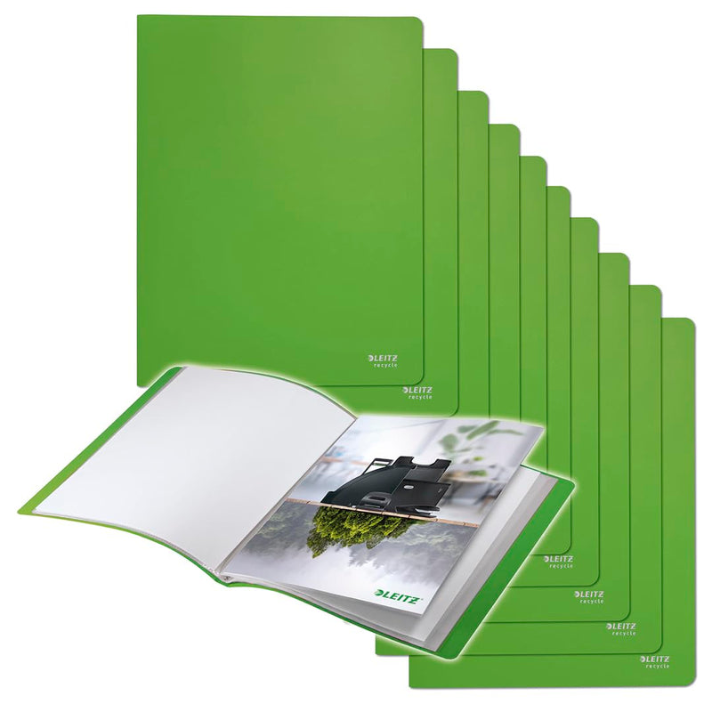 Leitz Recycle Display Book 20 Pockets - Green