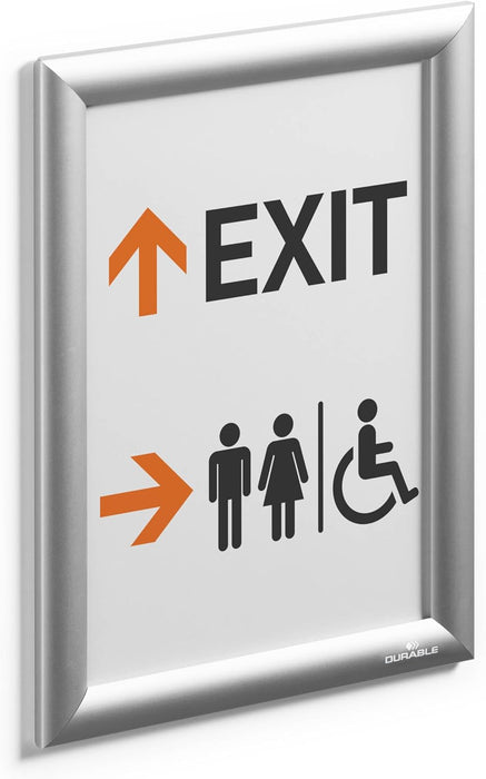 Durable Snap Frame Aluminium A4