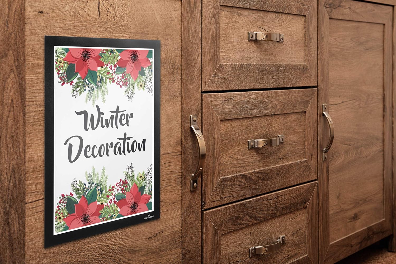 Durable Duraframe Wallpaper A4 Blk