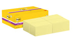Post-it Super Sticky Notes, Canary Yellow, 24 Pads, 76 mm x 127 mm, 90 Sheets per Pad - Self-Sticking Notes for Walls, Monitors and Fridge