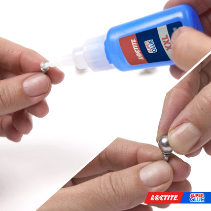 Loctite Super Glue 20g, All Purpose Liquid Adhesive for Repairs, Super Strong Clear Glue for Various Materials, Superglue for Precise Repairs, 1 x 20g