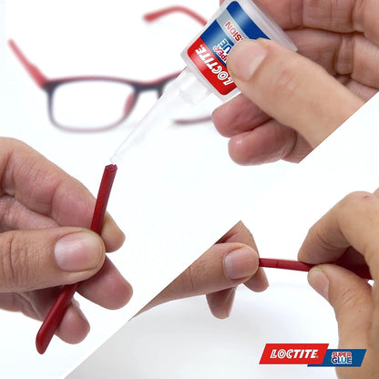 Loctite Precision Super Glue 5g – Clear, Strong Fast-Setting Liquid Adhesive for Instant and Accurate Repairs on Wood, Metal, Rubber