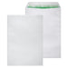 Basildon Bond C4 A4 Envelopes Premium 120gsm Recycled White Peel & Seal 50 Pack