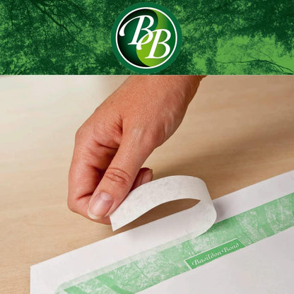 Basildon Bond C4 A4 Envelopes Premium 120gsm Recycled White Peel & Seal 50 Pack