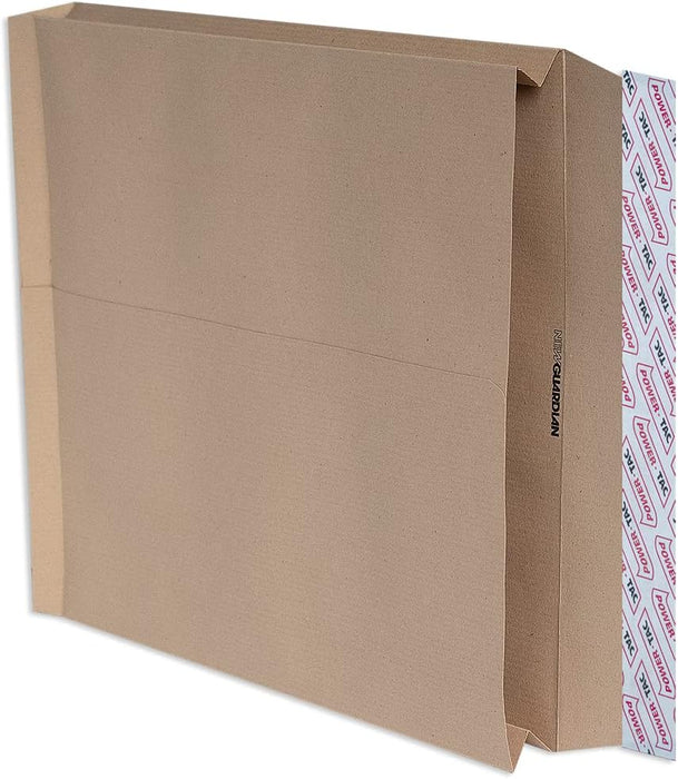 New Guardian Mini Pack Envelopes 25mm Gusset 130gsm C4 Manilla Ref F27666