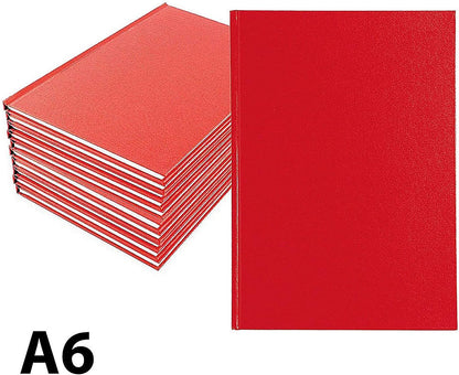 White Box A6 Ruled Feint Manuscript Book (Pack of 10