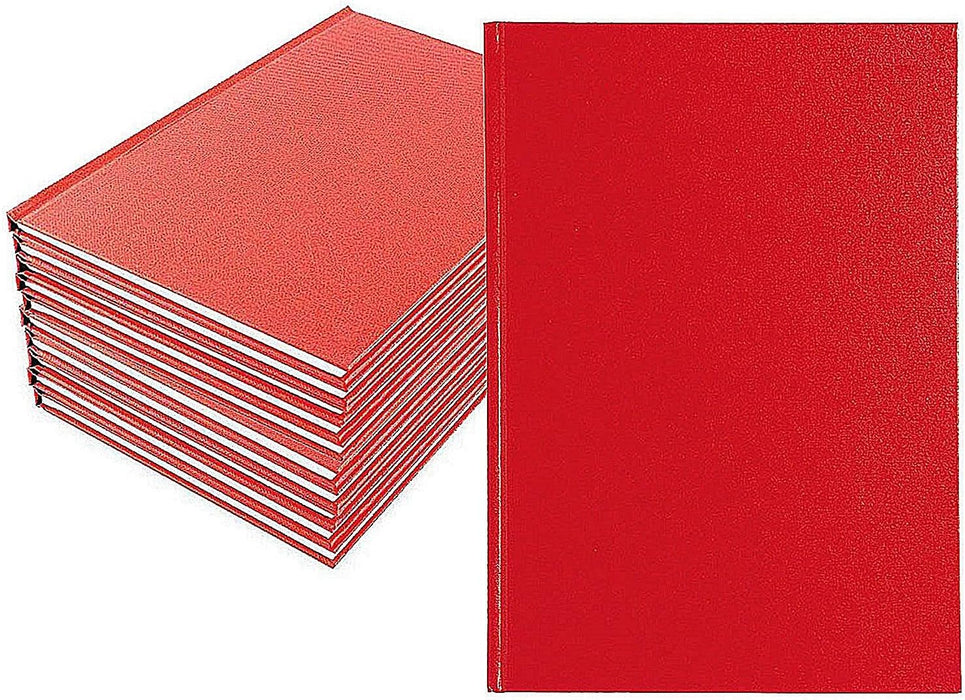 White Box A6 Ruled Feint Manuscript Book (Pack of 10