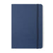 Silvine A5 Executive Hardback Notebook / Journal Blue. 160 Lined Pages of 90gsm Premium Ivory Paper, 197BL