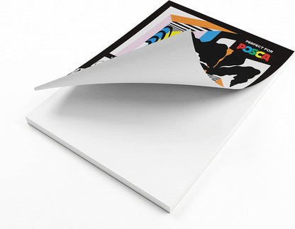 Artgecko Pro Marker Pad A4-30 Sheets 250gsm White Smooth Paper