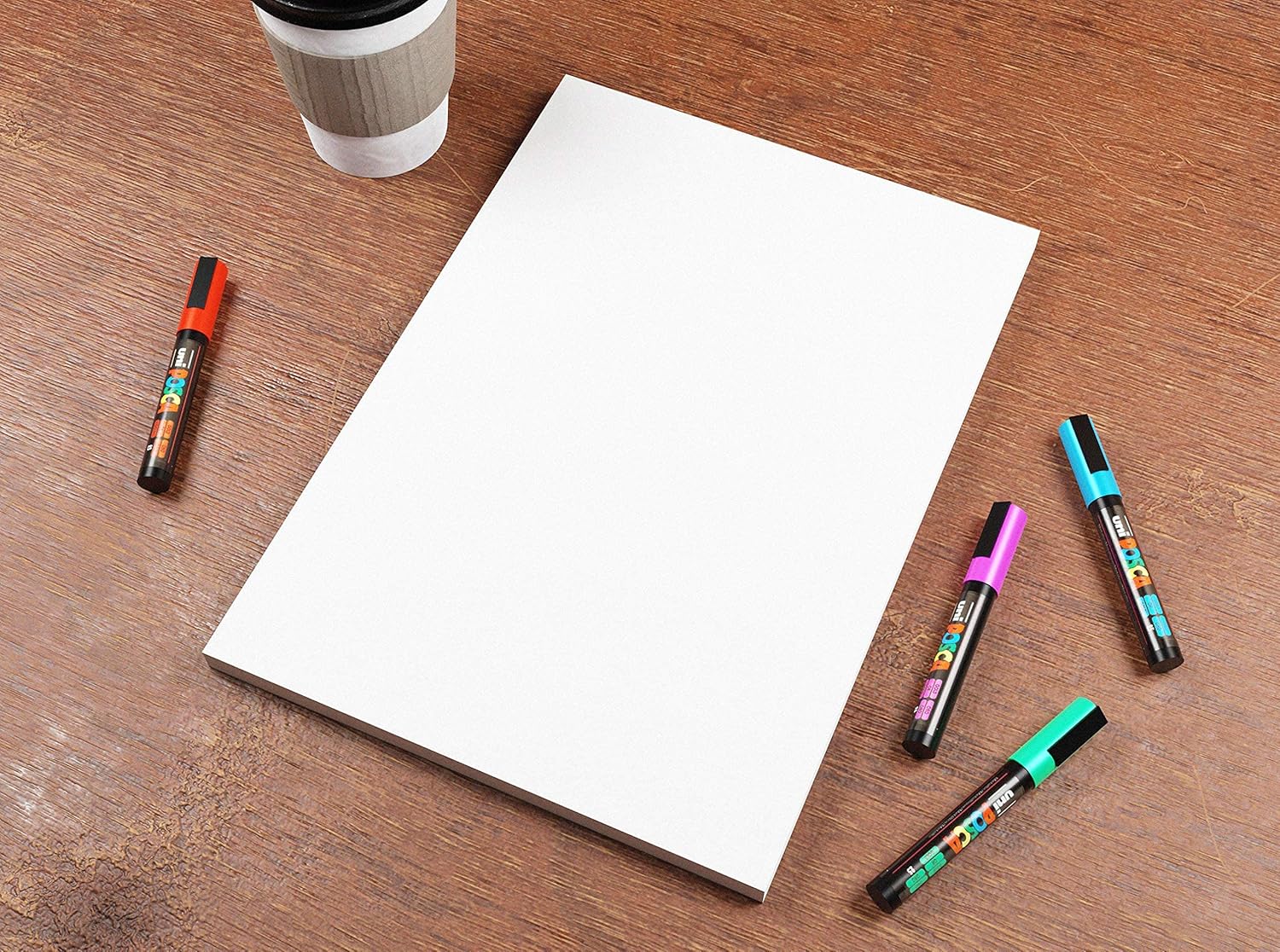 Artgecko Pro Marker Pad A4-30 Sheets 250gsm White Smooth Paper