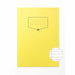 Silvine BACOFF Recycled Exercise Book A4 - Color: Yellow