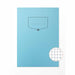 Silvine BACOFF Recycled Squared Exercise Book A4 - Color: Blue