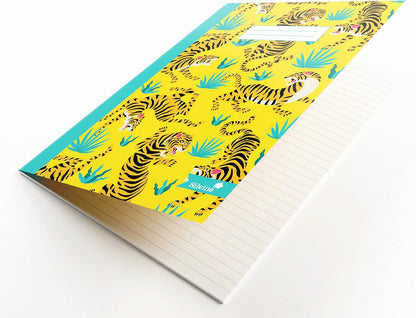 Silvine A5 Notebooks in 4 Assorted Marlene West Designs. 80 Pages, Lined with Margin. Ref NBA5SG