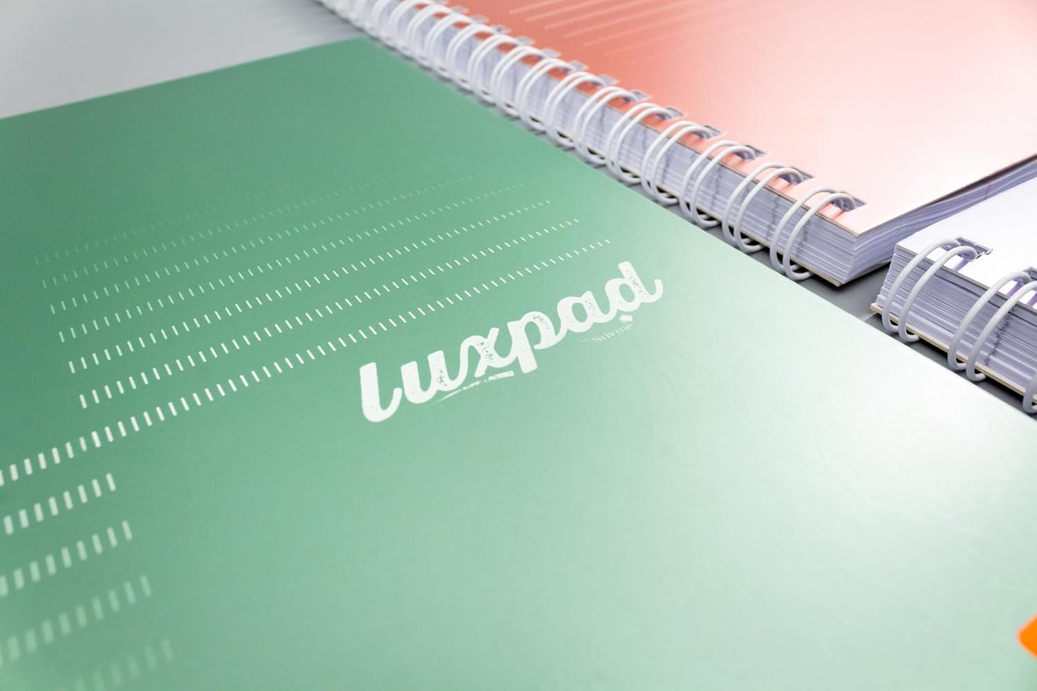 Silvine Luxpad Assorted Metallic A4 FSC Wirebound Notebook - Lined (200 Pages) Pack of 3