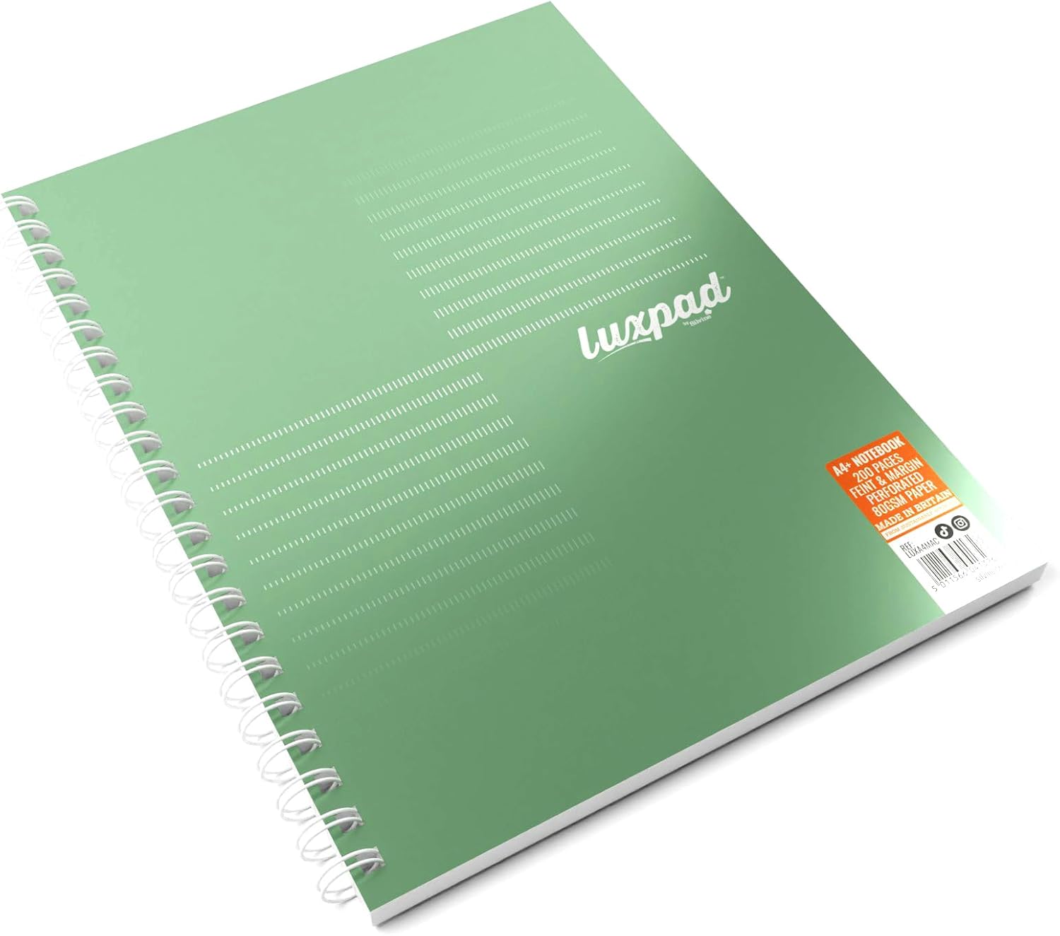 Silvine Luxpad Assorted Metallic A4 FSC Wirebound Notebook - Lined (200 Pages) Pack of 3