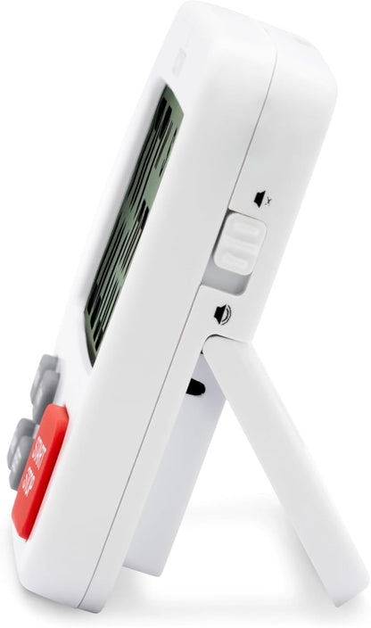 Acctim Easy Timer White Digital Countdown Timer Built in Stand Magnet and Hook