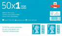 Royal Mail Ltd 50 x 1st Class Large Stamps
