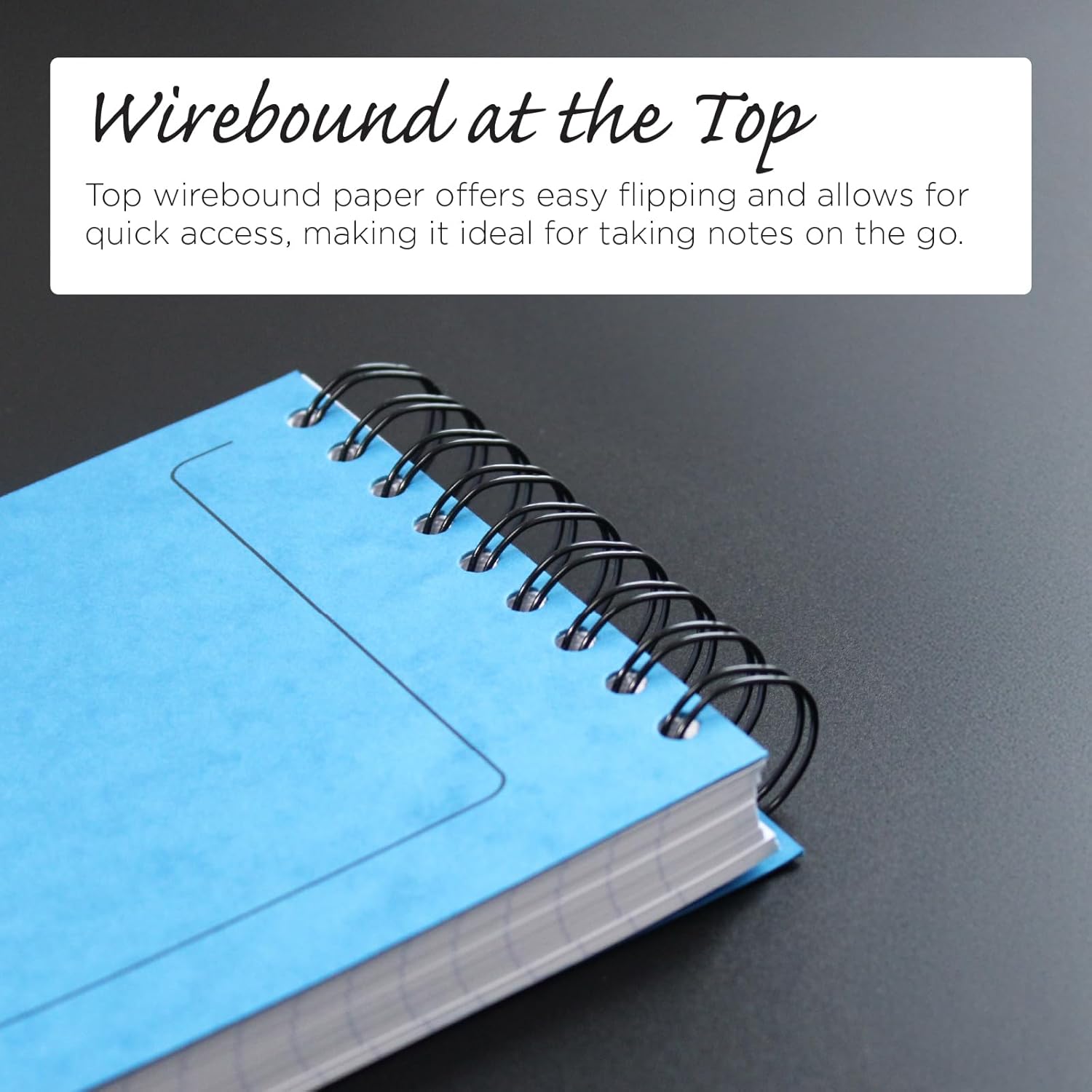 Clairefontaine 4935Z Pack of 10 Headed Spiral Pads with Europa Midi Pad - 10.2x15.2 cm - 200 Detachable Lined Pages - Random Colour Glossy Card Covers