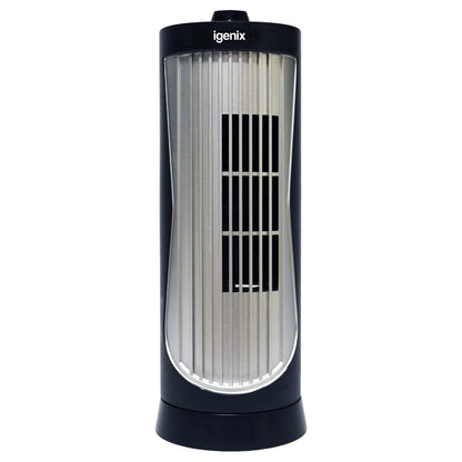 Igenix 12 Inch Mini Tower Fan Black