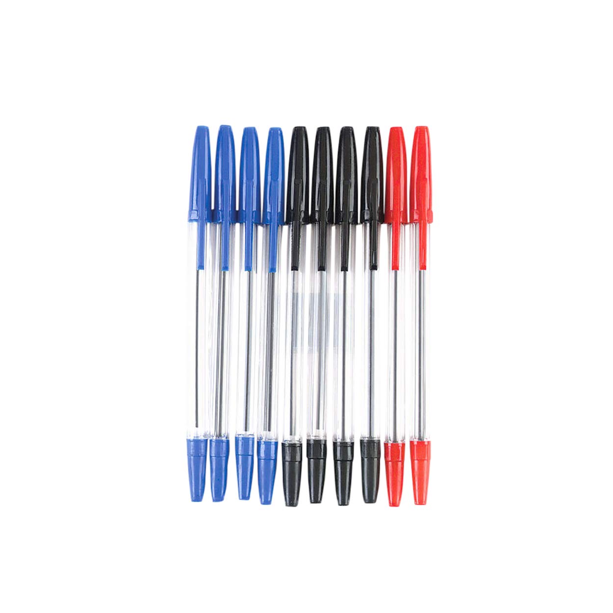 Tiger Ballpoint Pens, Black, Blue and Red