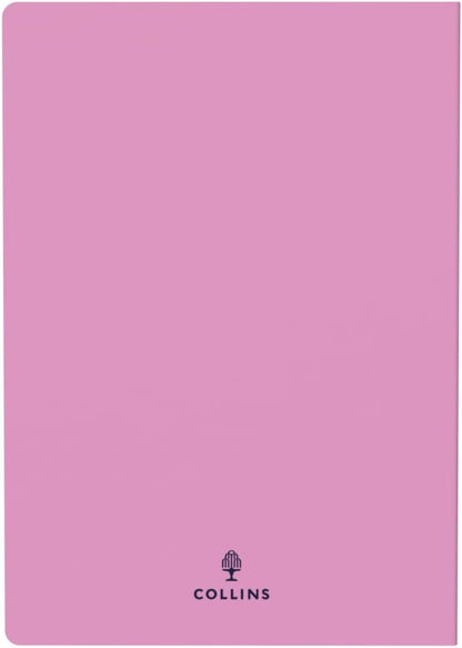 Collins Peace, Love & Understanding 2025 Planner - A5 Week to View Diary - Pink - (E-PLU153.FP-25) - Stylish Weekly Eco Diary with Recycled Paper