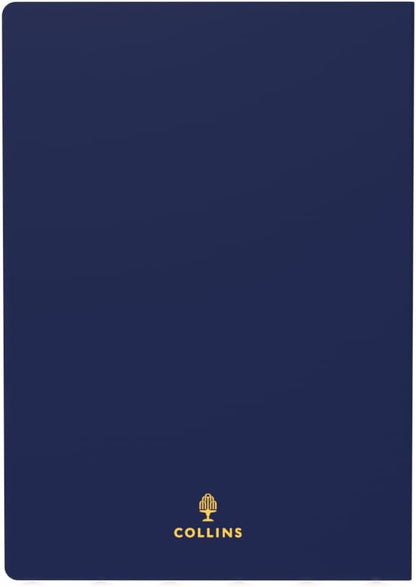 Collins Peace, Love & Understanding 2025 Planner - A5 Week to View Diary - Navy - (E-PLU153.PZ-25) - Stylish Weekly Eco Diary with Recycled Paper