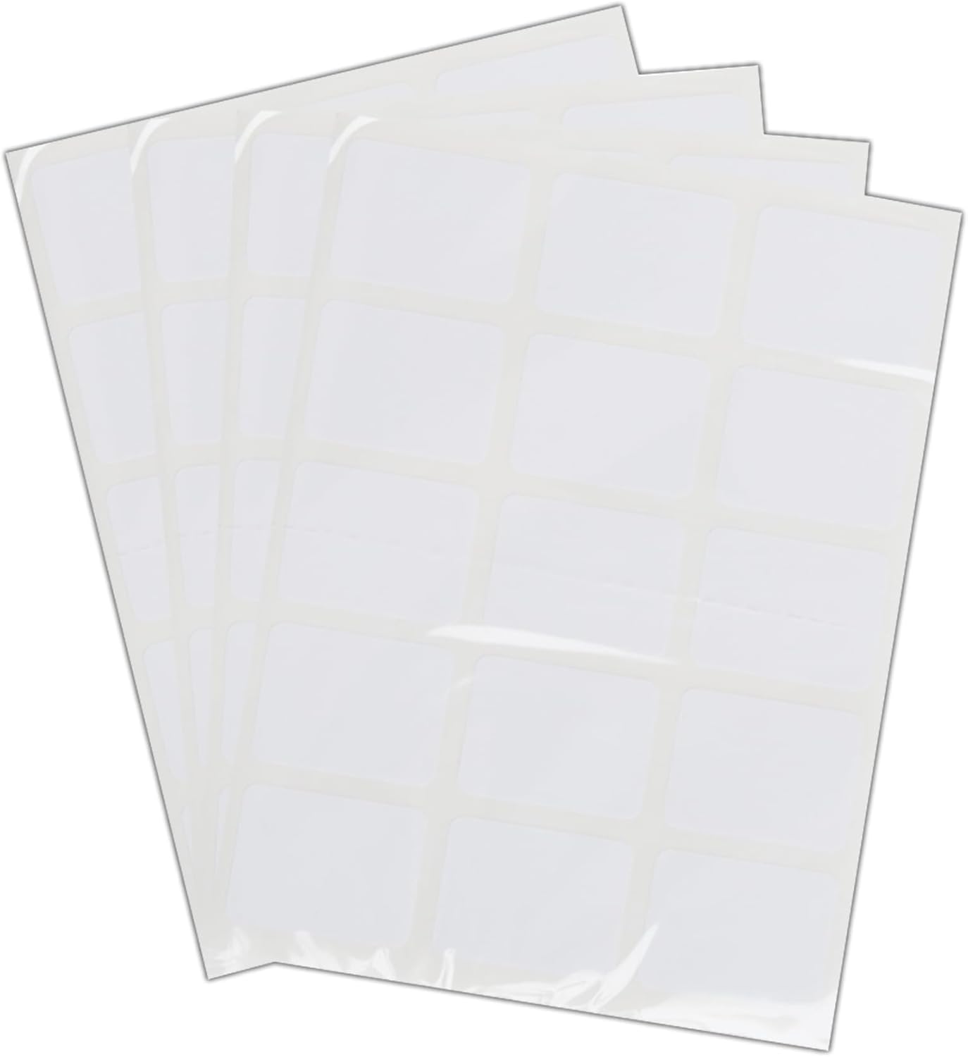 Blick Labels, White, Self Adhesive Stickers, Rectangular, 19mm x 25mm, 105 Labels, for Home, Office, Family, School, Letters, Address