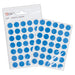 Blick Labels, Blue, Self Adhesive Stickers, Coloured Dot, Circles, 13mm, 140 Labels, for Home, Office, Family, School, Holiday Calendar Organising, Planner, Rewards Chart, Colour Coding