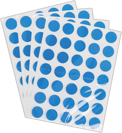 Blick Labels, Blue, Self Adhesive Stickers, Coloured Dot, Circles, 13mm, 140 Labels, for Home, Office, Family, School, Holiday Calendar Organising, Planner, Rewards Chart, Colour Coding