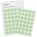 Blick Labels, Fluorescent Green, Self Adhesive Stickers, Coloured Dot, Circles, 13mm, 140 Labels, for Home, Office, Family, School, Holiday Calendar Organising, Planner, Rewards Chart, Colour Coding
