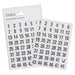 Blick Labels, Black, Self Adhesive Stickers, 00-99 Numbers, 13mm x 13mm, 144 Labels, for Home, Office, Family, School, Holiday Calendar Organising, Planner, Rewards Chart, Colour Coding